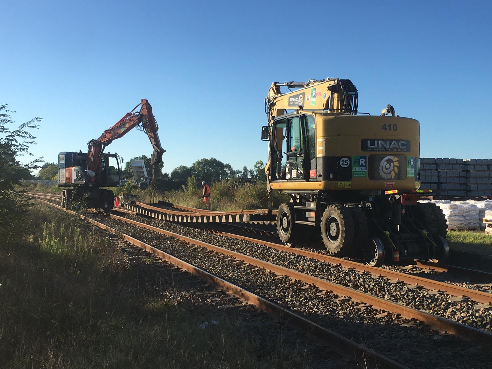 Travaux sur voies
