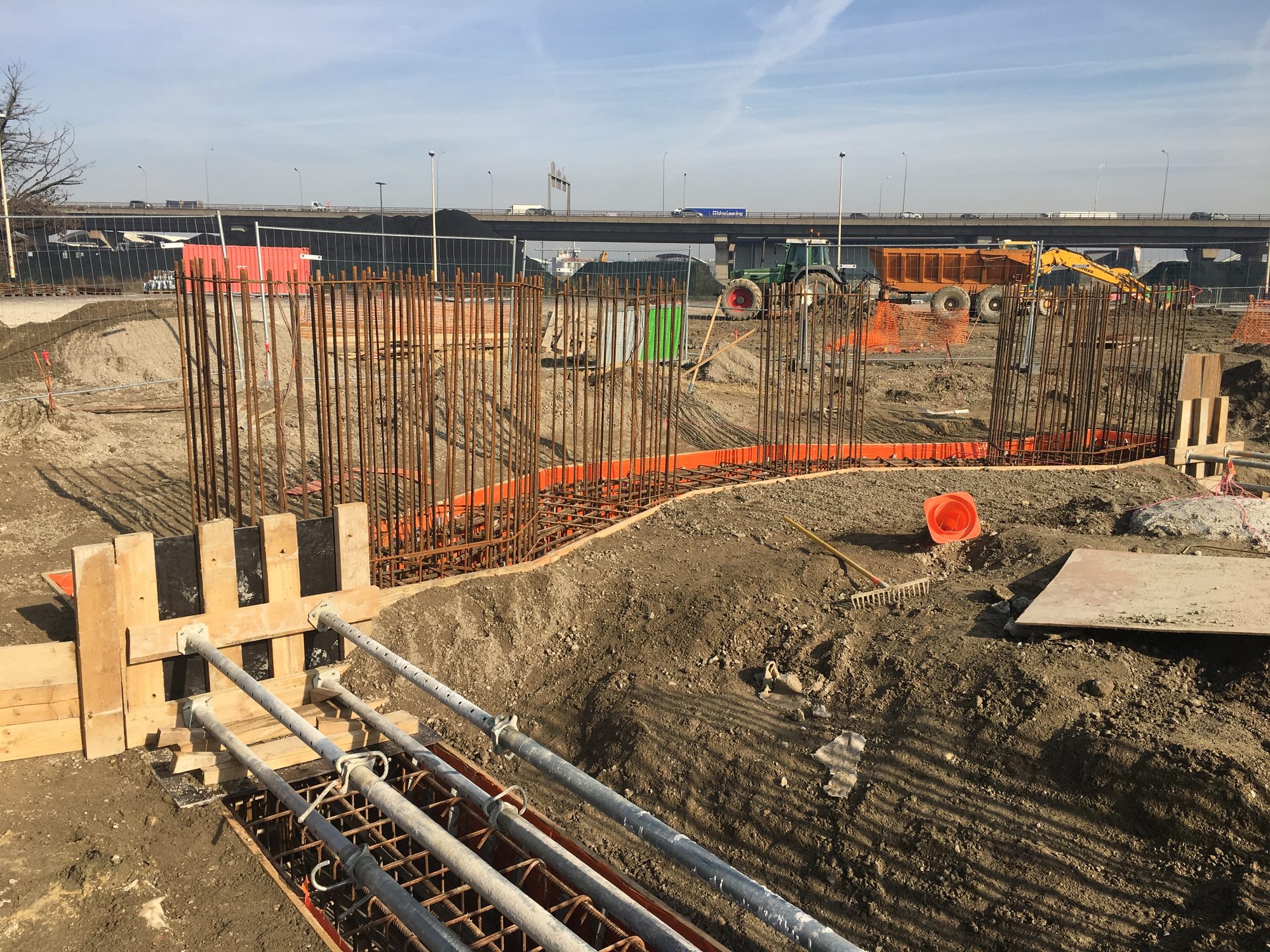 Équipe et chantier Ansart-TP