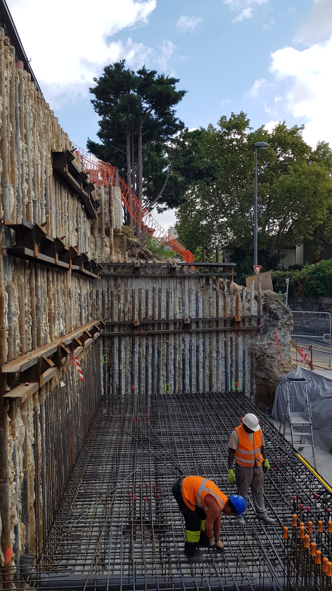 Ferraillage radier